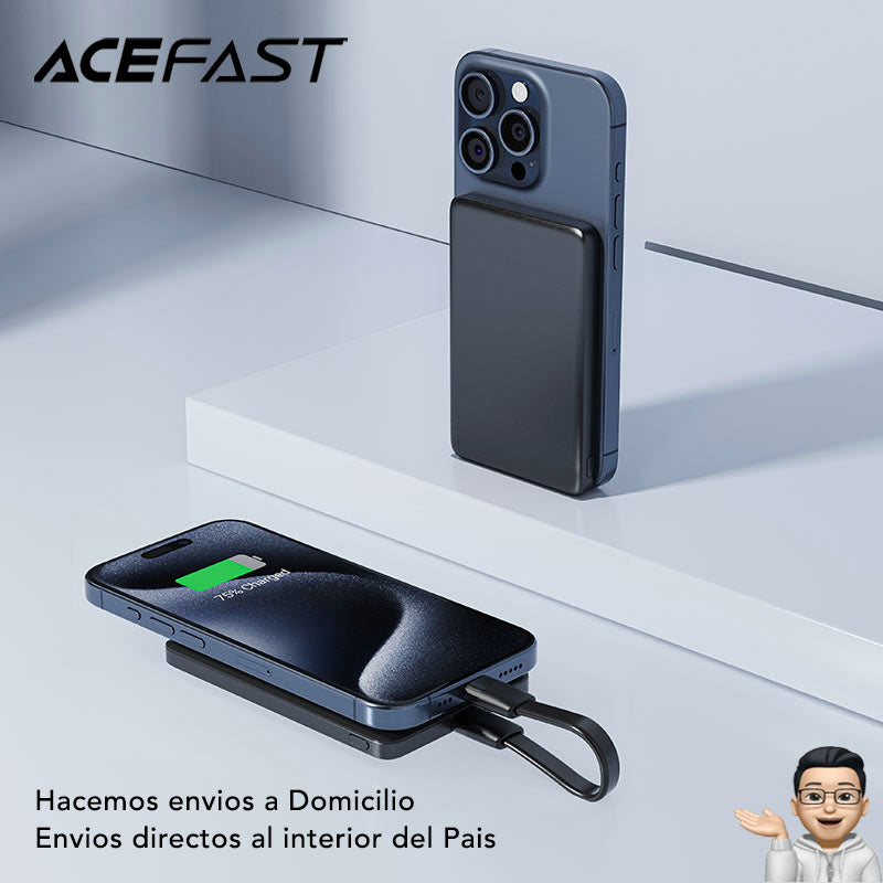 ACEFAST M8 de 5000 Carga rápida Magsafe Ultrafino
