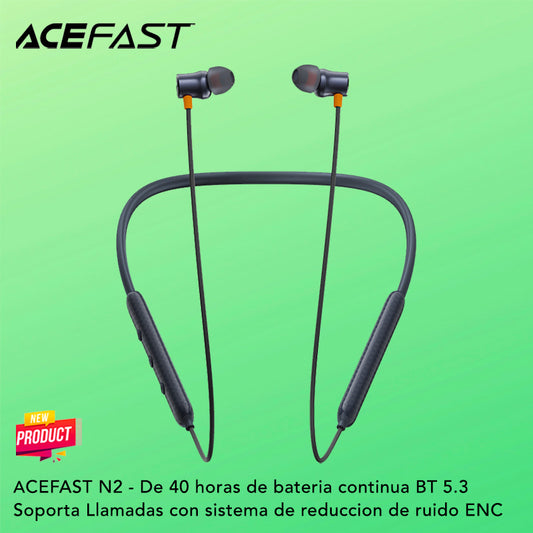 ACEFAST N2 Audífonos Bluetooth Tipo Collar con ENC