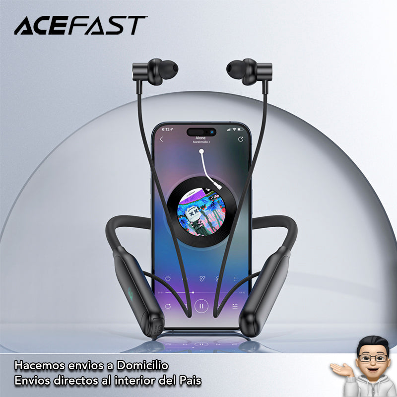 ACEFAST N4 Audífonos Bluetooth Tipo Collar