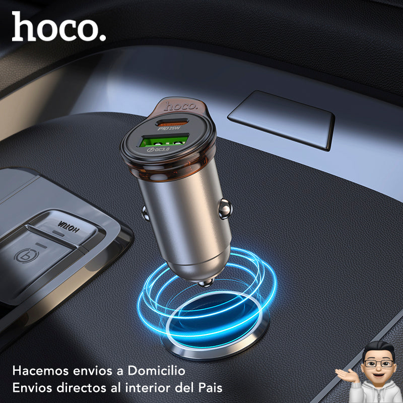 HOCO NZ16A Cargador de Auto completo Súper Rapido