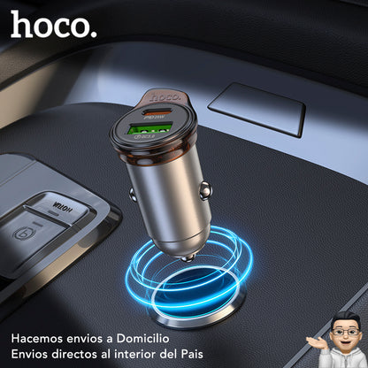 HOCO NZ16A Cargador de Auto completo Súper Rapido