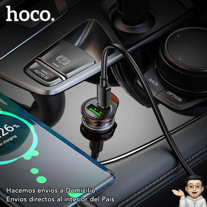 HOCO NZ16A Cargador de Auto completo Súper Rapido