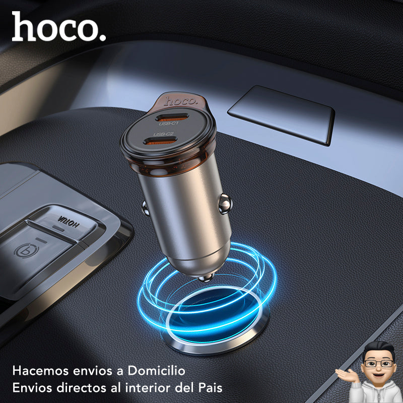 HOCO NZ16B Cargador de Auto completo Súper Rapido