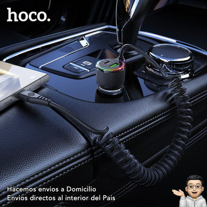 HOCO NZ17A  Cargador de Auto Súper Rápido / 50 Watts