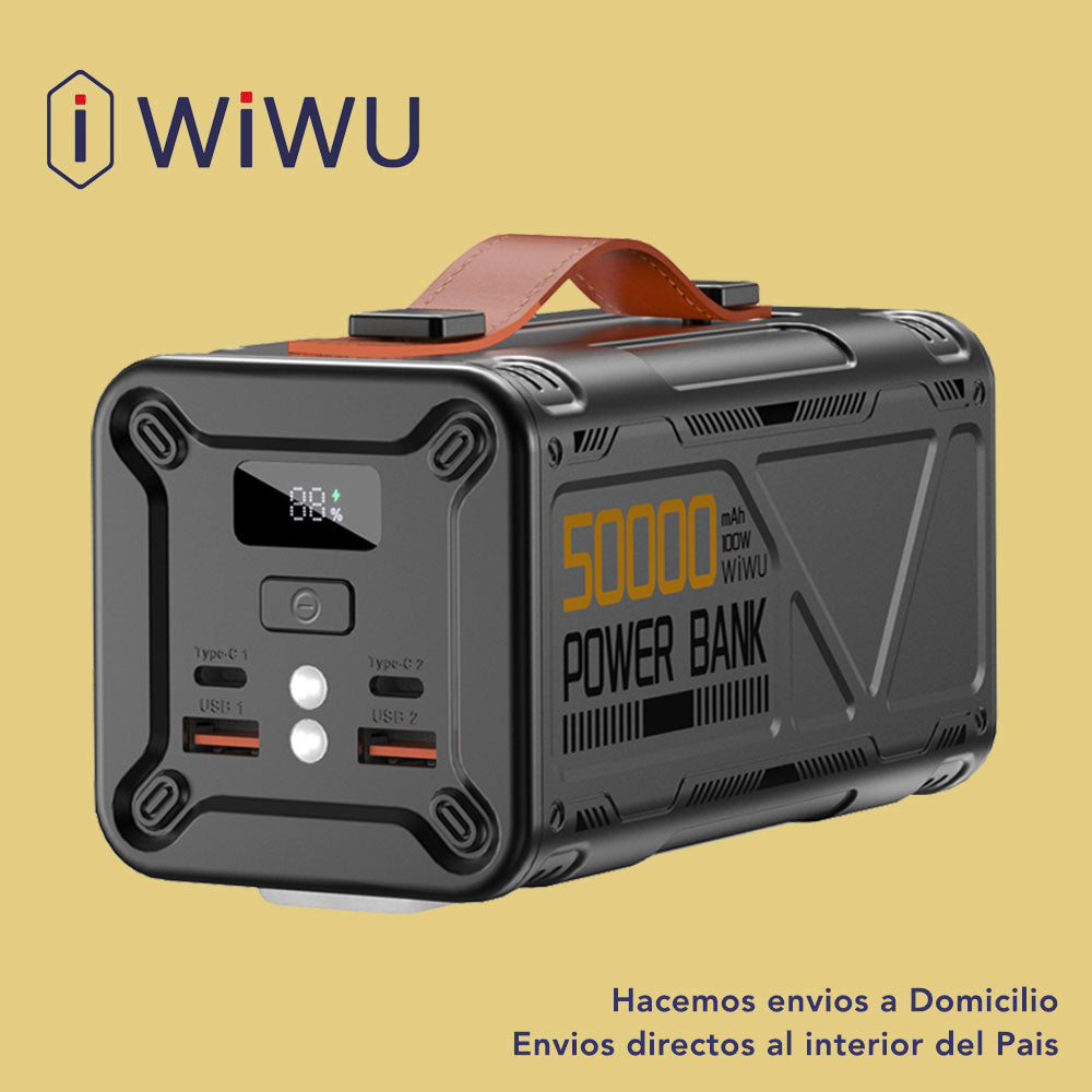 WIWU Wi-P029 de 50000 mAh Carga rápida 100 Watts