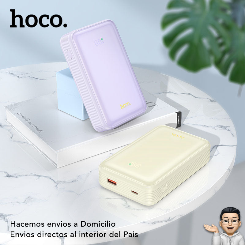 HOCO Q21A de 20000 mAh Carga Rápida Compacto