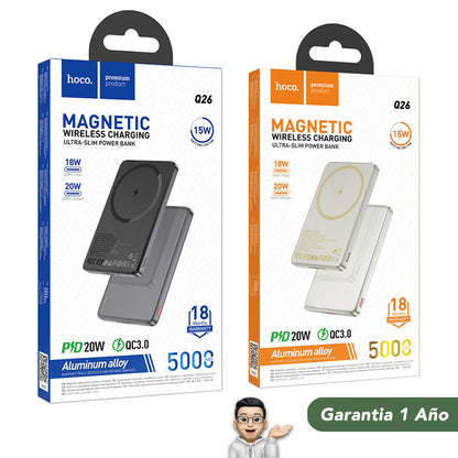 HOCO Q26 de 5000 mAh Carga rápida Magsafe