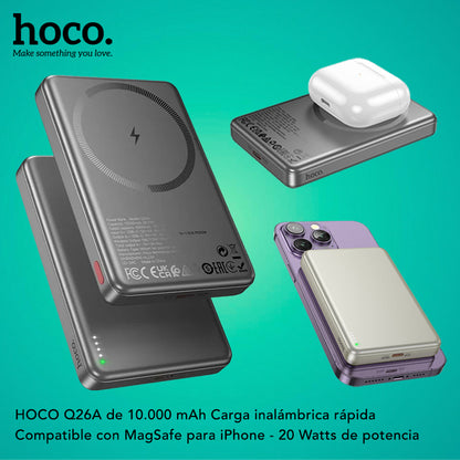 HOCO Q26A de 10000 mAh Carga rápida Magsafe