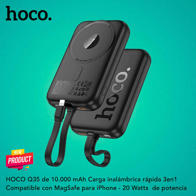 HOCO Q35 de 10000 mAh Carga rápida Magsafe