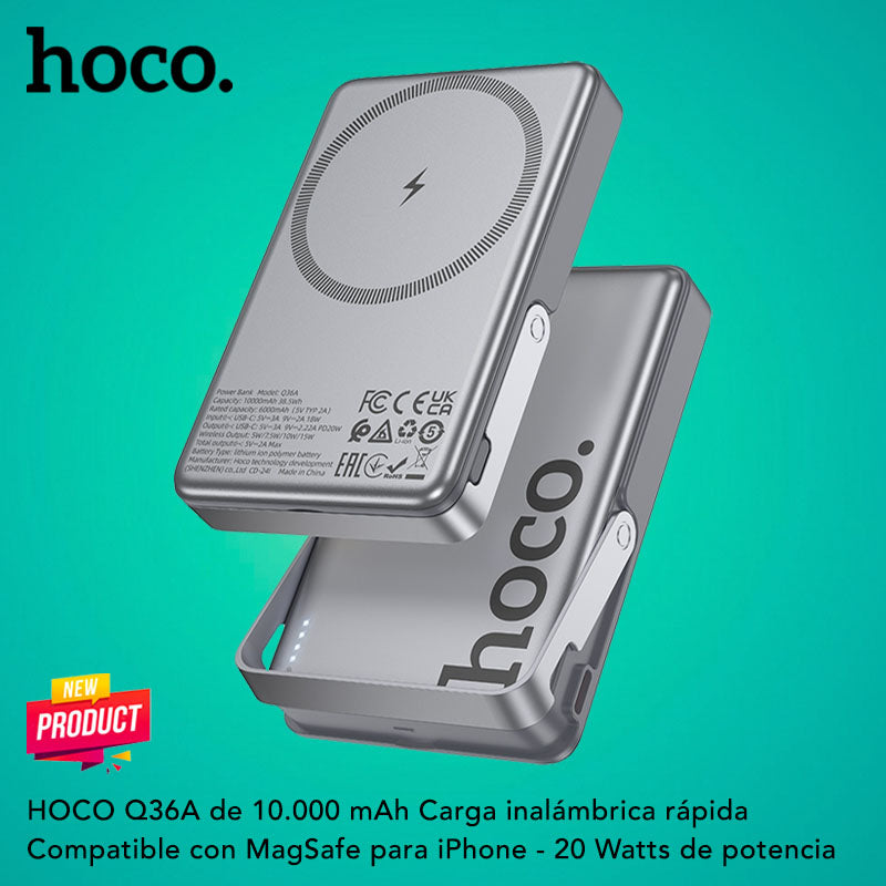 HOCO Q36A de 10000 mAh Carga rápida Magsafe