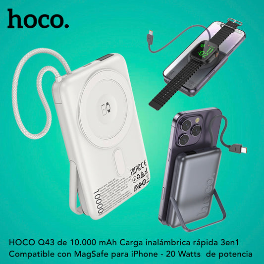 HOCO Q43 de 10000 mAh Carga rápida Magsafe