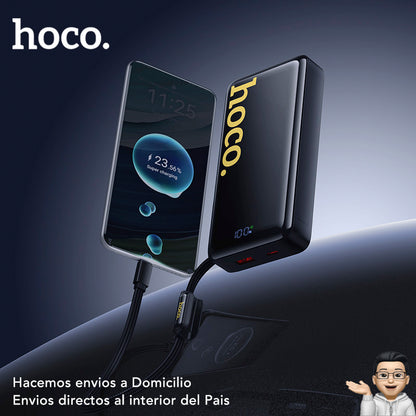 HOCO Q45 de 10000 mAh Carga Rápida con Cable 2en1