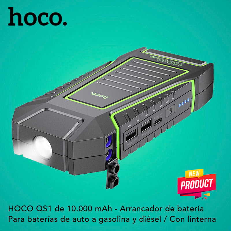 HOCO QS1 Arrancador de batería de 10.000 mAh
