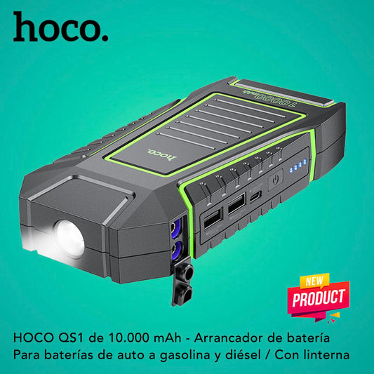HOCO QS1 Arrancador de batería de 10.000 mAh