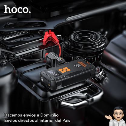 HOCO QS2 Inflador y Arrancador de batería de 8.000 mAh