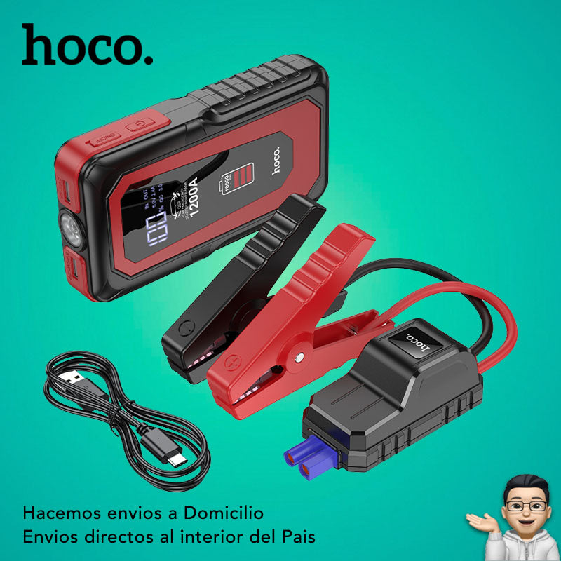 HOCO QS3  Arrancador de batería de 10.000 mAh