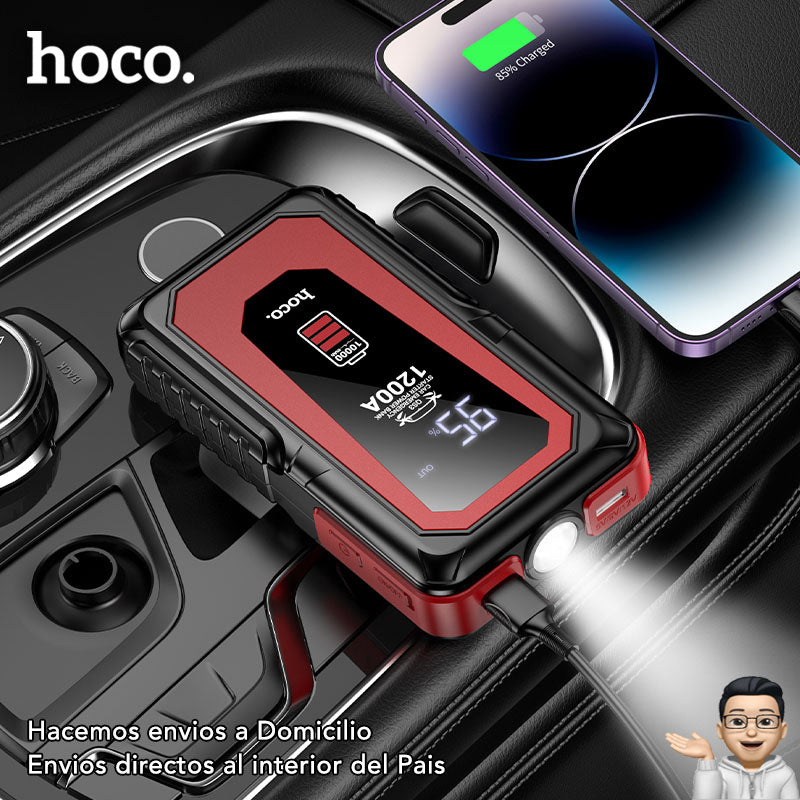 HOCO QS3  Arrancador de batería de 10.000 mAh