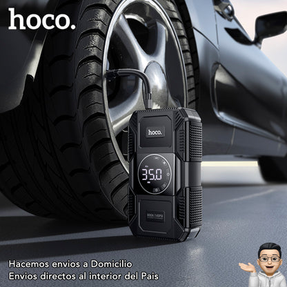 HOCO QS6 Inflador y Arrancador de batería de 8.000 mAh