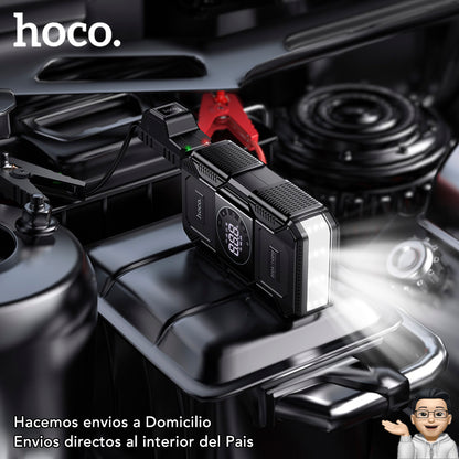 HOCO QS6 Inflador y Arrancador de batería de 8.000 mAh