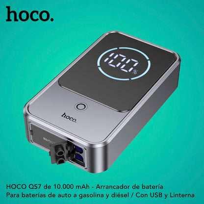 HOCO QS7 Arrancador de batería de 10.000 mAh
