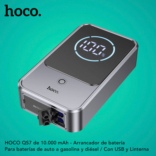 HOCO QS7 Arrancador de batería de 10.000 mAh