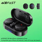 ACEFAST R3 Micrófono Dual de doble receptor de solapa