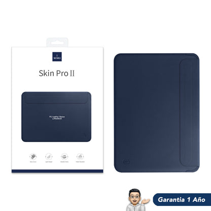 WIWU Skin Pro  Funda de cuero ecológico para MacBook