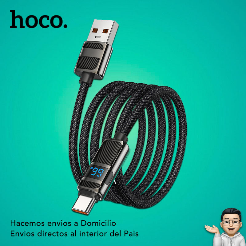 HOCO U137-A  Cable USB a Tipo C / 100 Watts / 1 metro