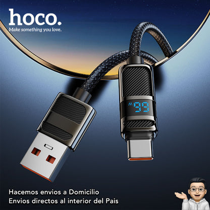 HOCO U137-A  Cable USB a Tipo C / 100 Watts / 1 metro