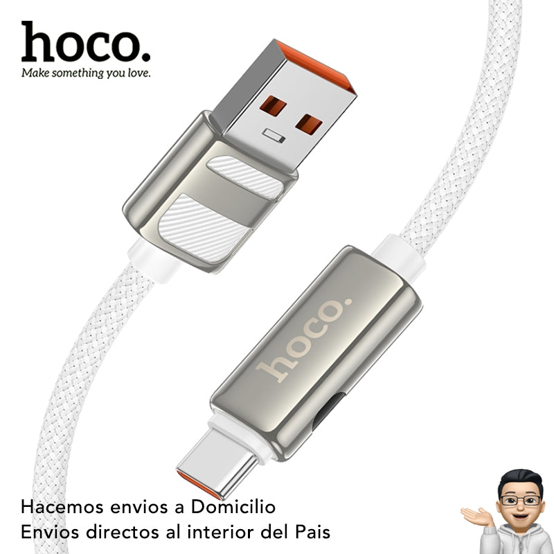 HOCO U137-A  Cable USB a Tipo C / 100 Watts / 1 metro