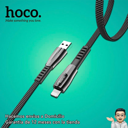 HOCO U70 Cable USB A para iPhone / 12 Watts / 1.2 metros
