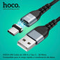 HOCO U96 Cable USB a Tipo C / 30 Watts / 1.2 metros