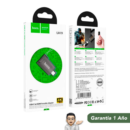 HOCO UA19 Adaptador HDMI a Tipo-C