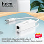 HOCO UA22 Adaptador Tipo C a RJ45 cable de Red