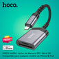HOCO UA25 Lector de Memoria SD / Micro SD para IPhone