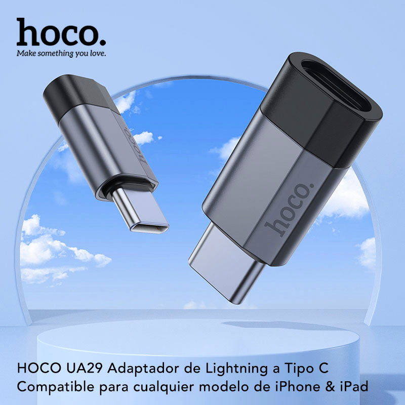 HOCO UA29 Adaptador Lightning a Tipo C