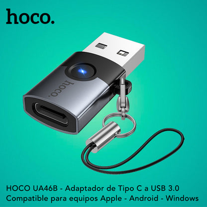 HOCO UA46-B Adaptador Tipo-C a USB 3.0