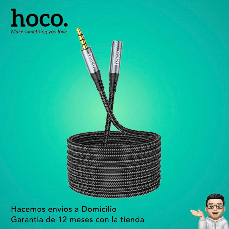 HOCO UPA20 Alargador de cable Auxiliar / 1 y 2 metros