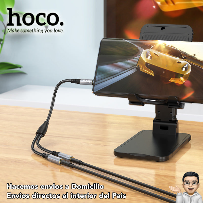 HOCO UPA21 Adaptador de audio 2en1