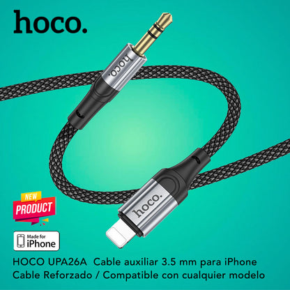 HOCO UPA26 Cable Auxiliar para iPhone
