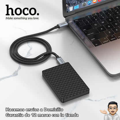 HOCO US05 Cable Tipo C / USB 4.0 40Gbps / 100 Watts PD