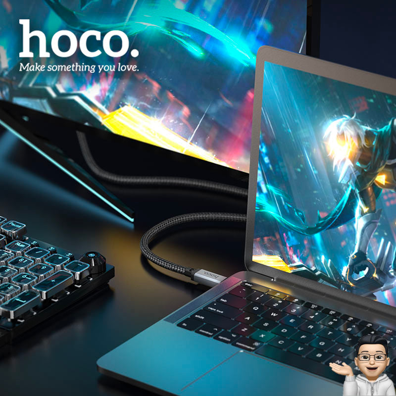 HOCO US05 Cable Tipo C / USB 4.0 40Gbps / 100 Watts PD