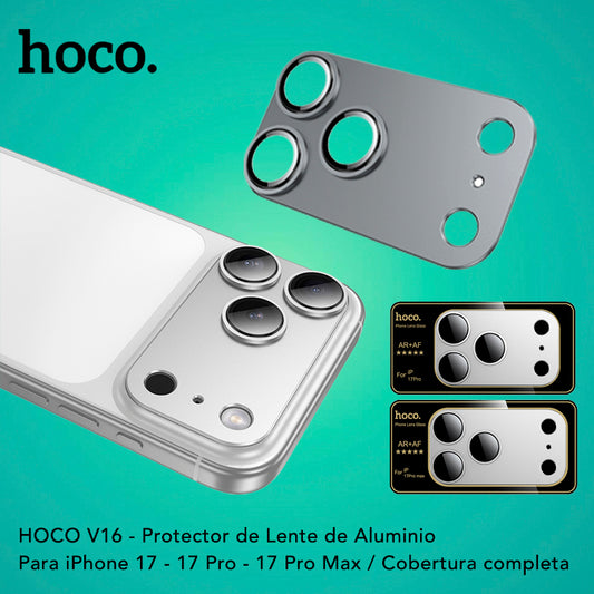 HOCO V16 Protector de Cámara iPhone 17
