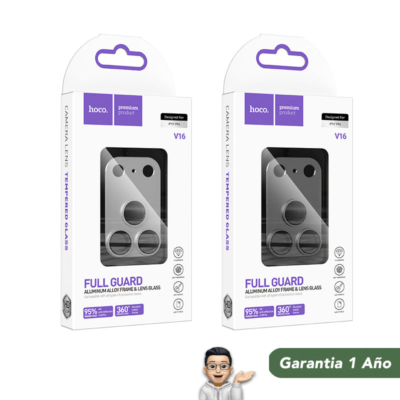 HOCO V16 Protector de Cámara iPhone 17