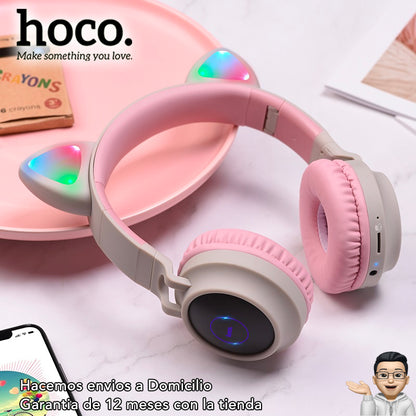 HOCO W27 Audífonos Bluetooth Headset RGB