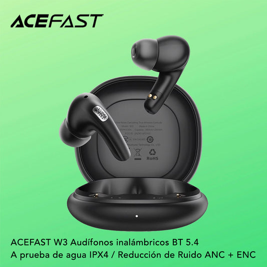 ACEFAST W3 Audífonos TWS con ANC y ENC