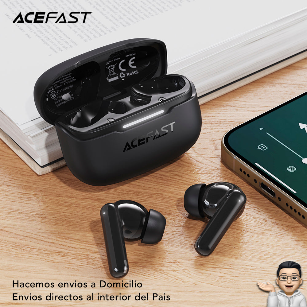 ACEFAST W5 Audífonos TWS con ANC y ENC