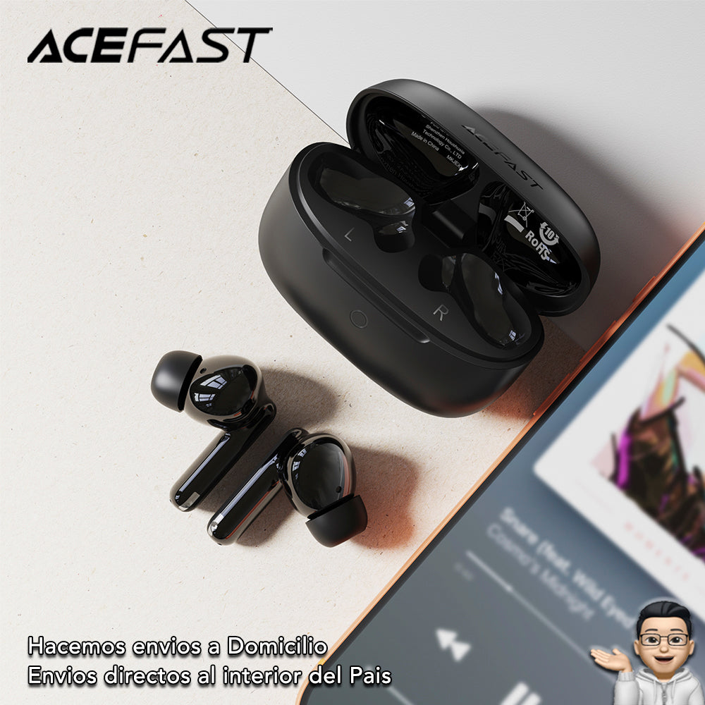 ACEFAST W7 Audífonos TWS con ENC y Baja latencia