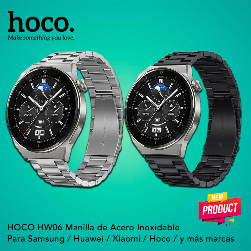 HOCO WH06  Manilla de acero inoxidable