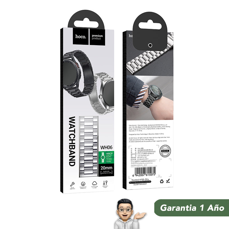 HOCO WH06  Manilla de acero inoxidable